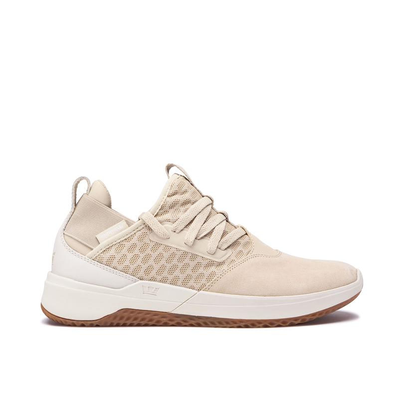 Supra TITANIUM Sneaker Low Damen Beige Kaufen WNPMU7180